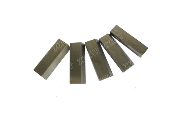 Sharpening Tungsten Heavy Alloy Wiper Cutter Carbide Blade OEM / ODM
